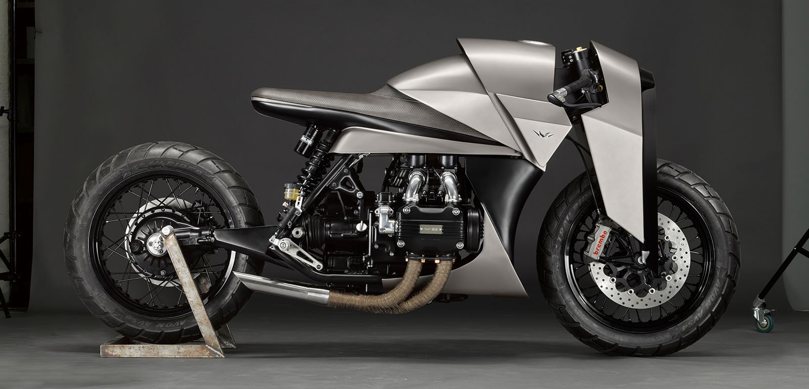 This custom built Honda Goldwing is almost unrecognisable Visordown